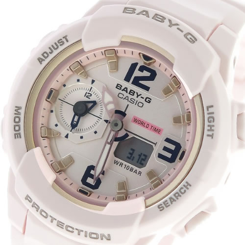 カシオ ベビーG クオーツ レディース 腕時計 BGA-230SC-4B ピンク