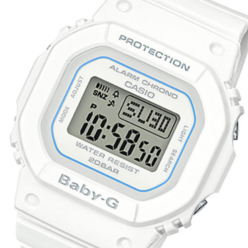 カシオ ベビーG デジタル クオーツ レディース 腕時計 BGD-560-7JF ホワイト 国内正規