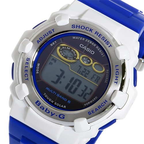 カシオ ベビーG イルカ・クジラモデル ソーラー 腕時計 BGR-3006K-7JR 