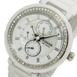フォッシル FOSSIL レディース クオーツ クロノ 腕時計 CE1008 ホワイトシェル