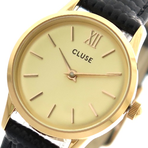 クルース CLUSE 腕時計 レディース CL50028 クォーツ ゴールド ブラック