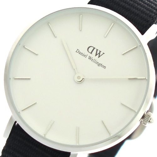 ダニエルウェリントン DANIEL WELLINGTON 腕時計 レディース DW00100254 クォーツ ホワイト ブラック