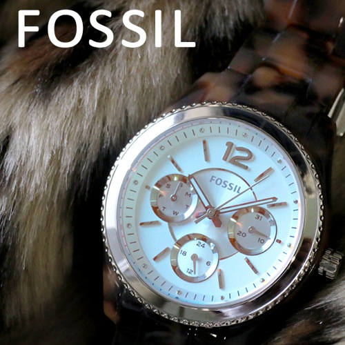 フォッシル FOSSIL クオーツ レディース 腕時計 ES4016 ライトブルー