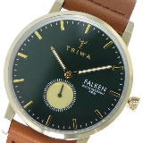トリワ クオーツ ユニセックス 腕時計 FALKEN FAST112-CL010217 グリーン / ブラウン