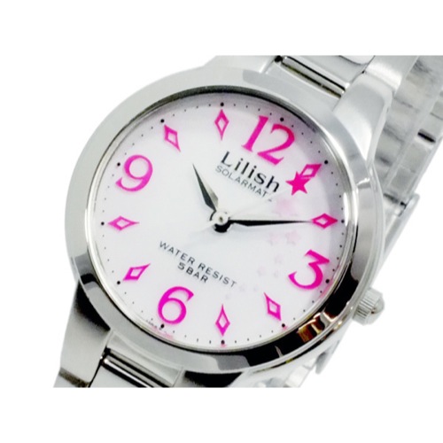 シチズン リリッシュ LILISH ソーラー レディース 腕時計 H027-902 ホワイト