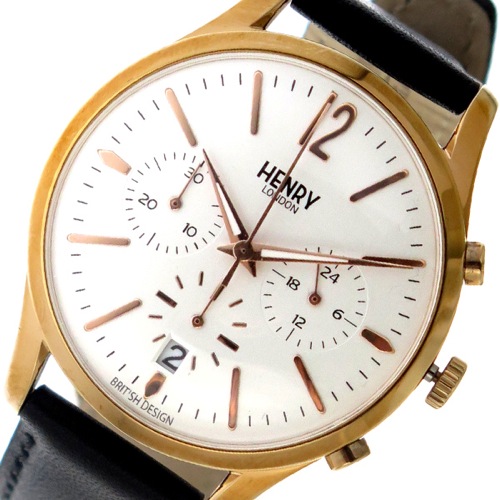 ヘンリーロンドン HENRY LONDON クオーツ ユニセックス 腕時計 HL39-CS-0036 ホワイト