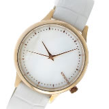 コモノ クオーツ レディース 腕時計 KOM-W2700 ホワイトシェル