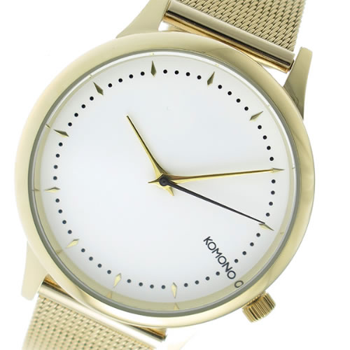 コモノ クオーツ レディース 腕時計 KOM-W2865 ホワイト