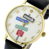 ケイトスペード メトロ レディース 腕時計 KSW1128 ホワイト/ブラック