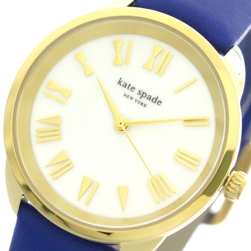 ケイトスペード KATE SPADE 腕時計 レディース KSW1246 クォーツ ホワイト ブルー
