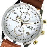 トリワ クオーツ ユニセックス 腕時計 LCST106-CL010212 ホワイト / ブラウン