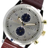 トリワ クオーツ ユニセックス 腕時計 LCST115-CL010312 シルバー / ブラウン