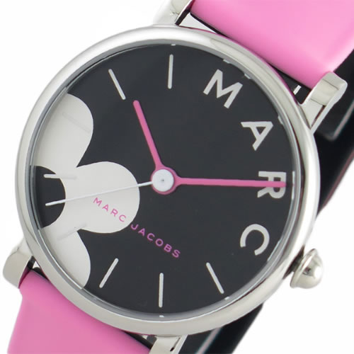 マークジェイコブス 腕時計 レディース MJ1622 クォーツ ブラック ピンク