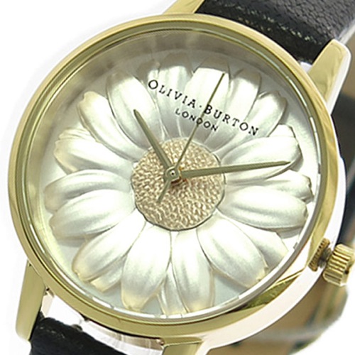 オリビアバートン OLIVIA BURTON 腕時計 レディース OB15EG38 クォーツ シルバー ブラック