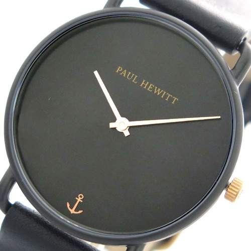 ポールヒューイット PAUL HEWITT 腕時計 レディース PH-M-B-BS-32S クォーツ ブラック 6453663