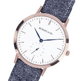 ロスリング MODERN 36MM Glencoe クオーツ ユニセックス 腕時計 RO-003-013 グレー/ホワイト