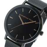 クリスチャンポール ロウ メッシュ ユニセックス 腕時計 RWM-01 ブラック/ブラック