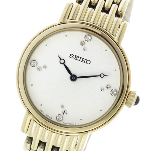 セイコー クオーツ レディース 腕時計 SFQ804P1 ホワイト