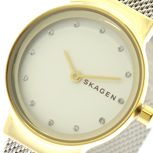 スカーゲン SKAGEN 腕時計 レディース SKW2666 クォーツ ホワイト シルバー