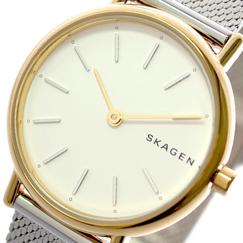 スカーゲン SKAGEN 腕時計 レディース SKW2729 シグネチャー SIGNATUR クォーツ ホワイト シルバー