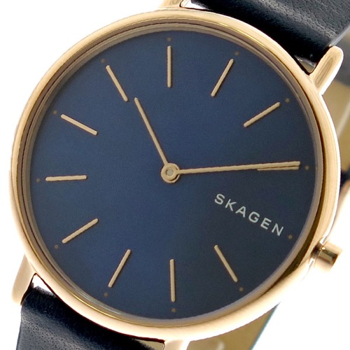 スカーゲン SKAGEN 腕時計 レディース SKW2731 クォーツ ネイビー ブラック