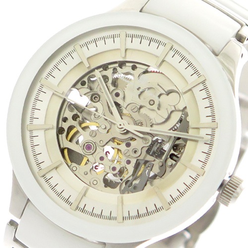 サルバトーレマーラ SALVATORE MARRA 腕時計 メンズ レディース SM17122-SSWH 自動巻き ホワイト シルバー