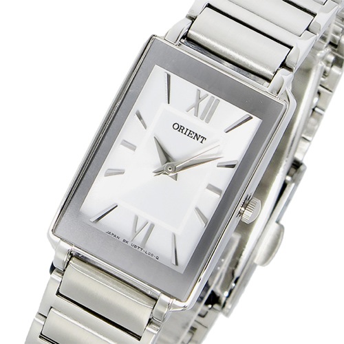 オリエント ORIENT クオーツ レディース 腕時計 SUBTT009W0 ホワイト/シルバー