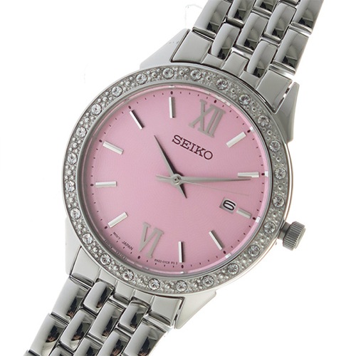 セイコー クオーツ レディース 腕時計 SUR693P1 ピンク