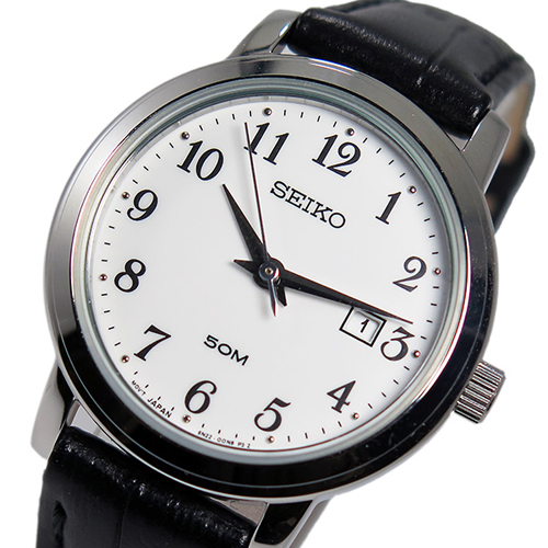 セイコー SEIKO クオーツ レディース 腕時計 SUR823P1 ホワイト