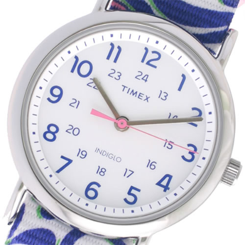 タイメックス クオーツ レディース 腕時計 TW2P90200 ホワイト