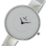 オバク クオーツ ユニセックス 腕時計 V149LXCIMC ホワイト