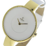 オバク クオーツ ユニセックス 腕時計 V149LXGIRW ホワイト