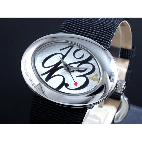 ヴィヴィアン ウエストウッド エリプス 腕時計 VV014WHBK