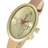 ヴィヴィアン ウエストウッド クオーツ レディース 腕時計 VV056GDBRNC ゴールド