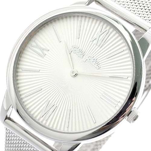 フォリフォリ FOLLIFOLLIE 腕時計 レディース WF15T033BPW-XX MATCH POINT クォーツ ホワイト シルバー
