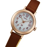 オリエント イオ  ソーラー レディース 腕時計 WI0041WG ブラウン 国内正規