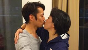 橋本聖子キス写真高橋大輔