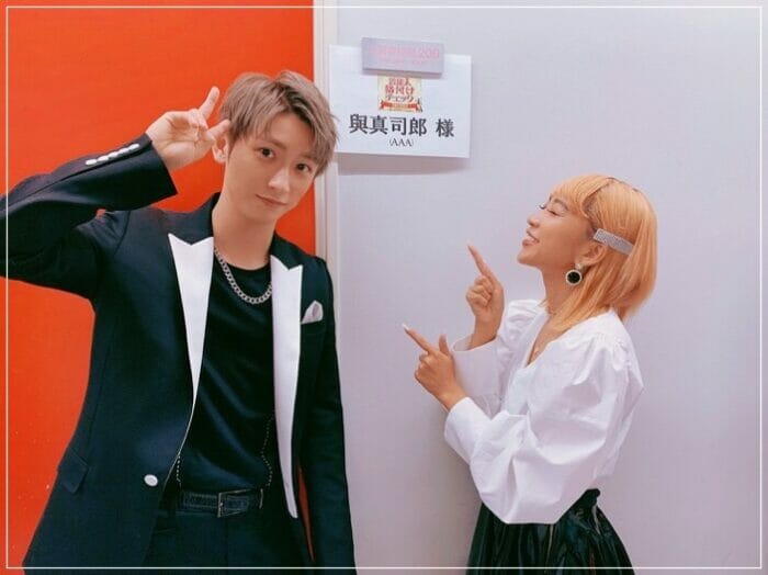 與真司郎と青山テルマ関係