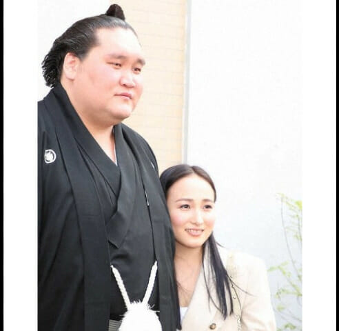 照ノ富士の結婚相手嫁と子供