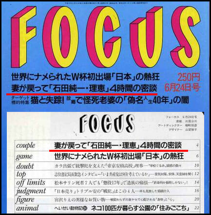 長谷川理恵と石田純一の馴れ初め