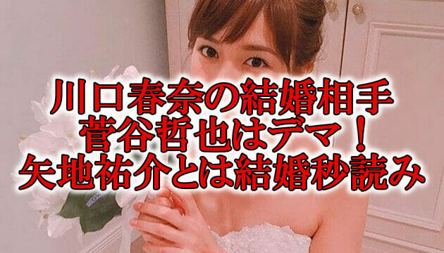 川口春奈の結婚と菅谷哲也