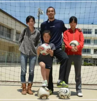 久保竜彦の嫁と娘テニスとサッカー