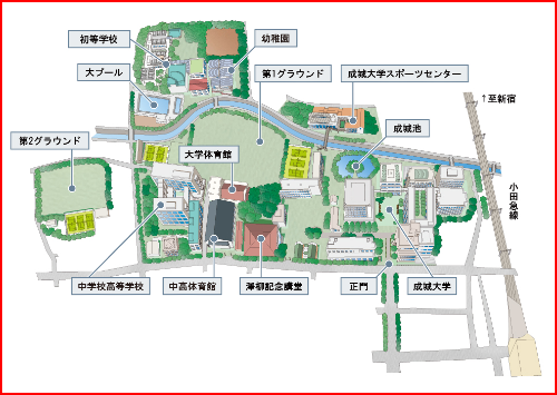 遠坂めぐの大学は慶応