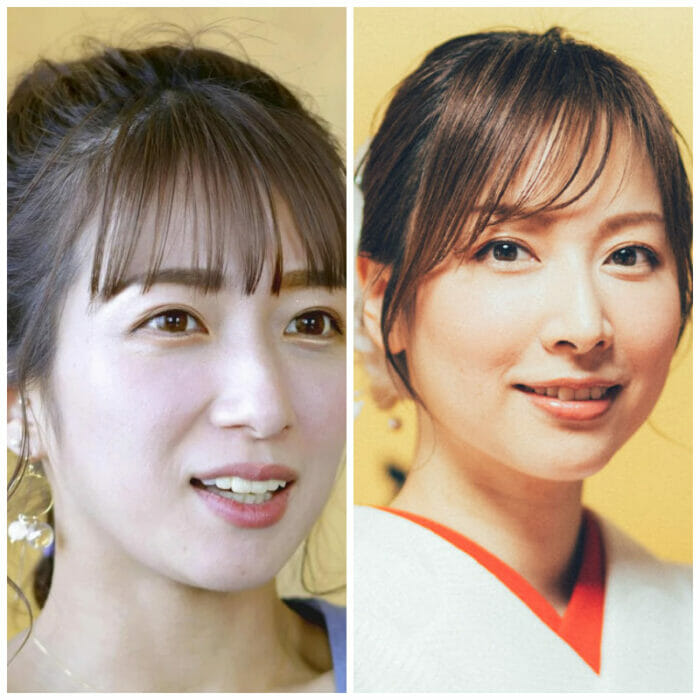 青柳美扇と北川景子が似てる