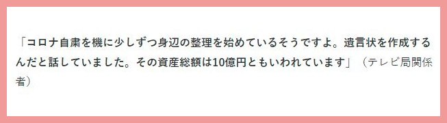 黒柳徹子の年収と資産